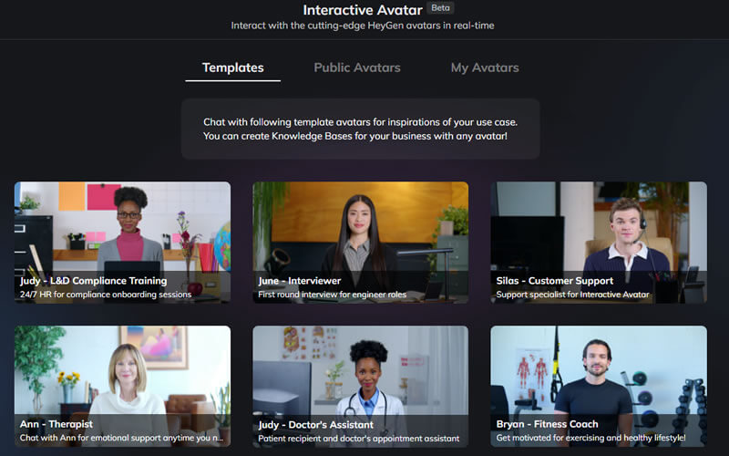 Interactive Avatar